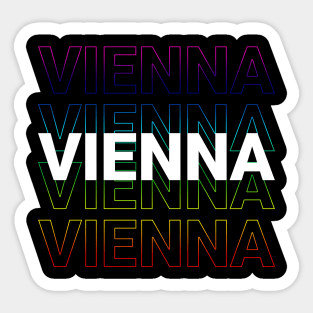 Vienna - Kinetic Style Sticker